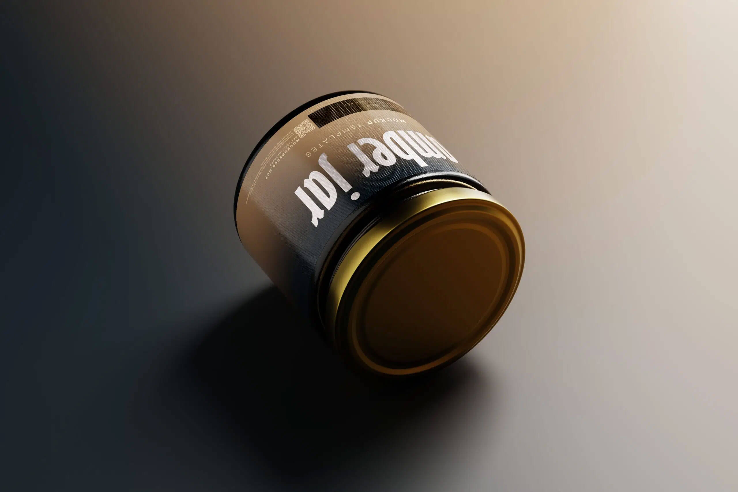 500g or Medium Size Food Jar Mockups7