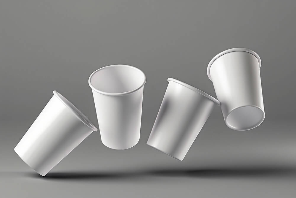Hovering Paper Cup Mockup2