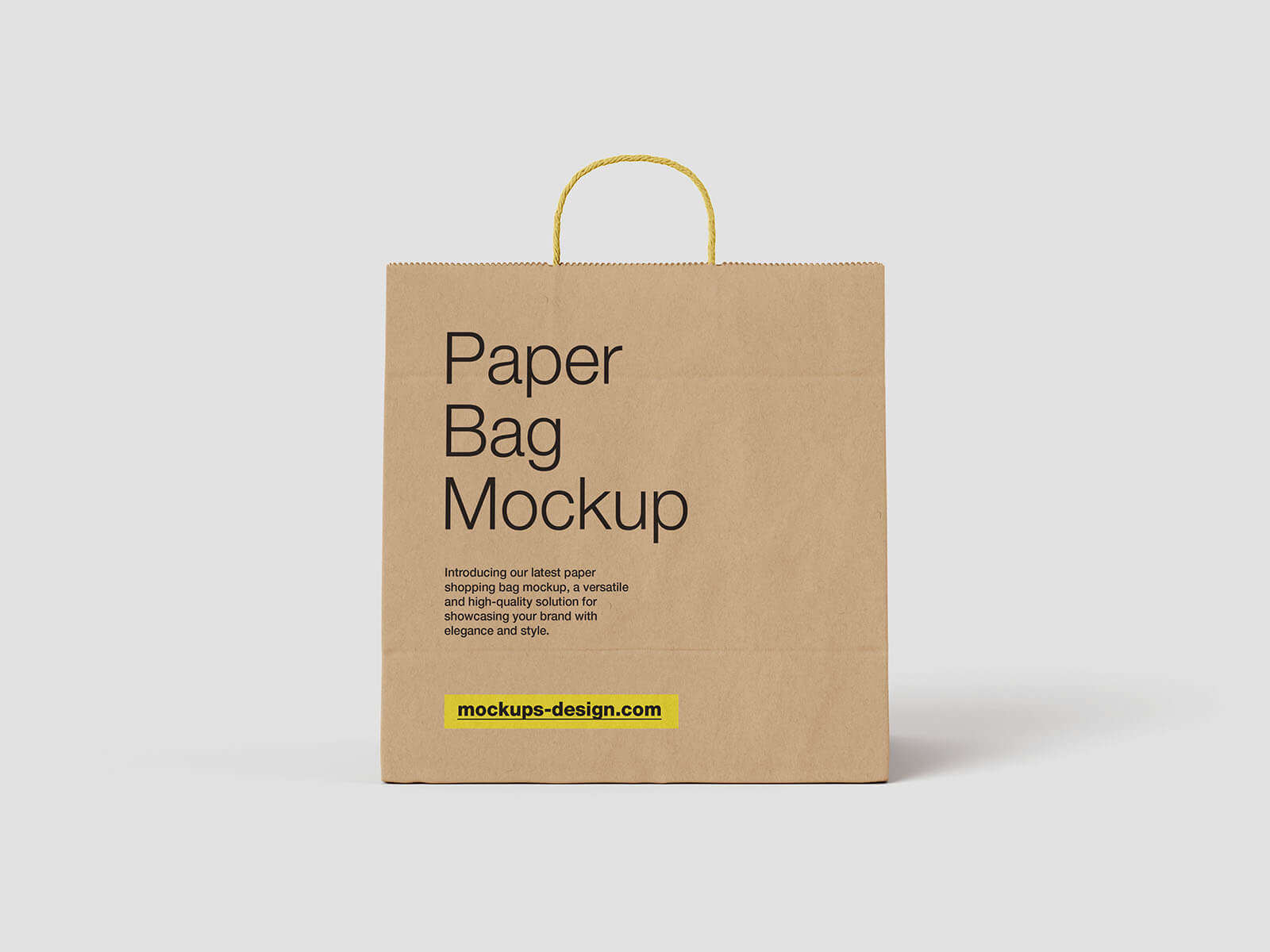 Paper Shopping Bag Mockup2