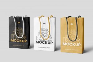 Free Eco Leather Gift Bag Mockups1