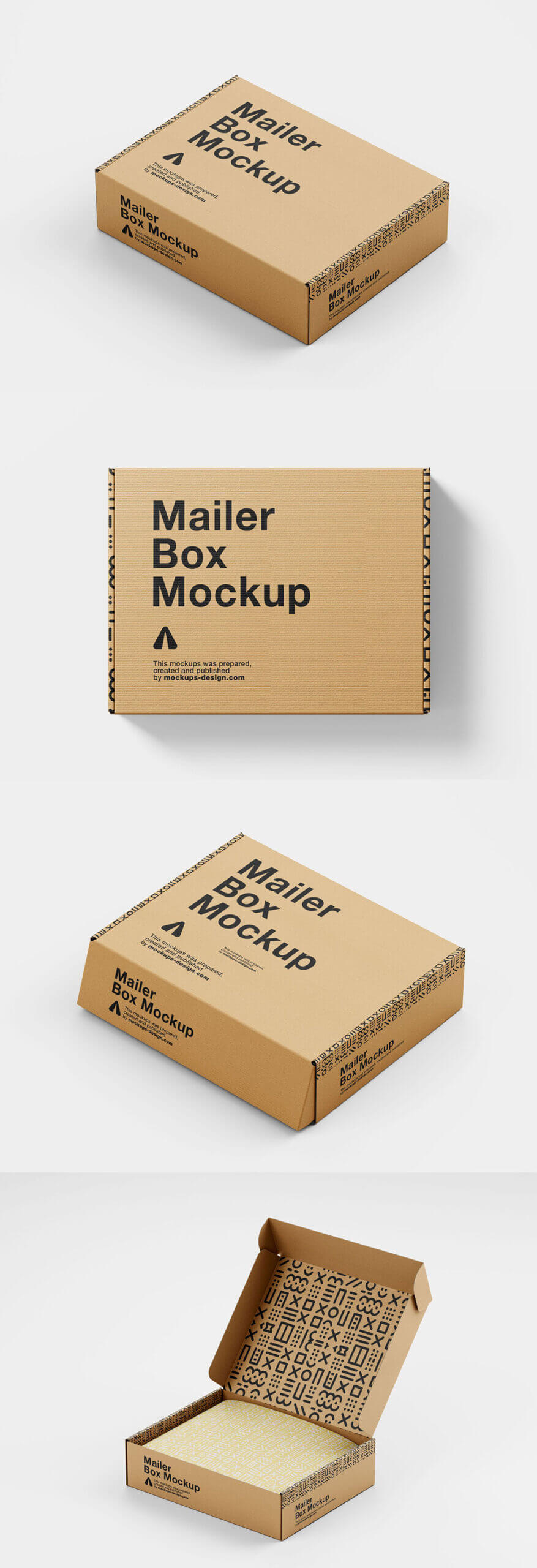 Carboard Box Mockup