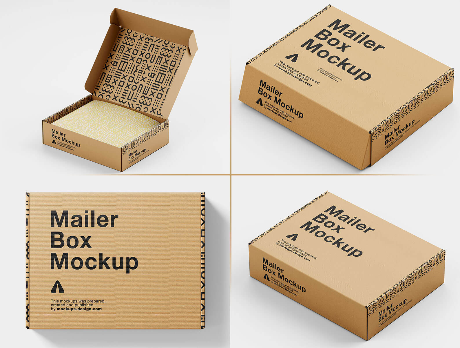 Carboard Box Mockup1