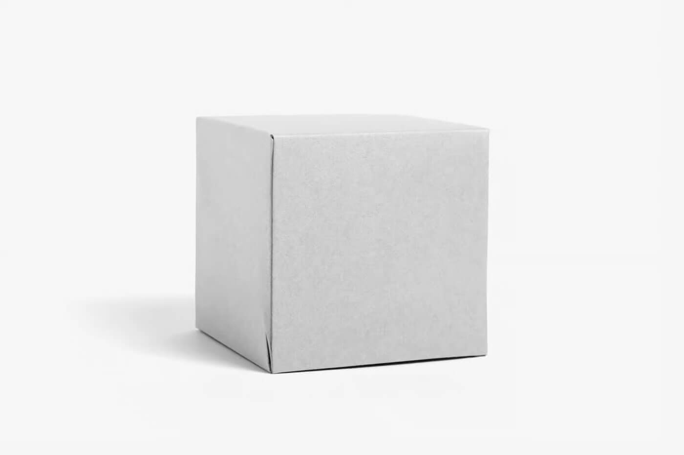 Free Paper Square Box Mockup2