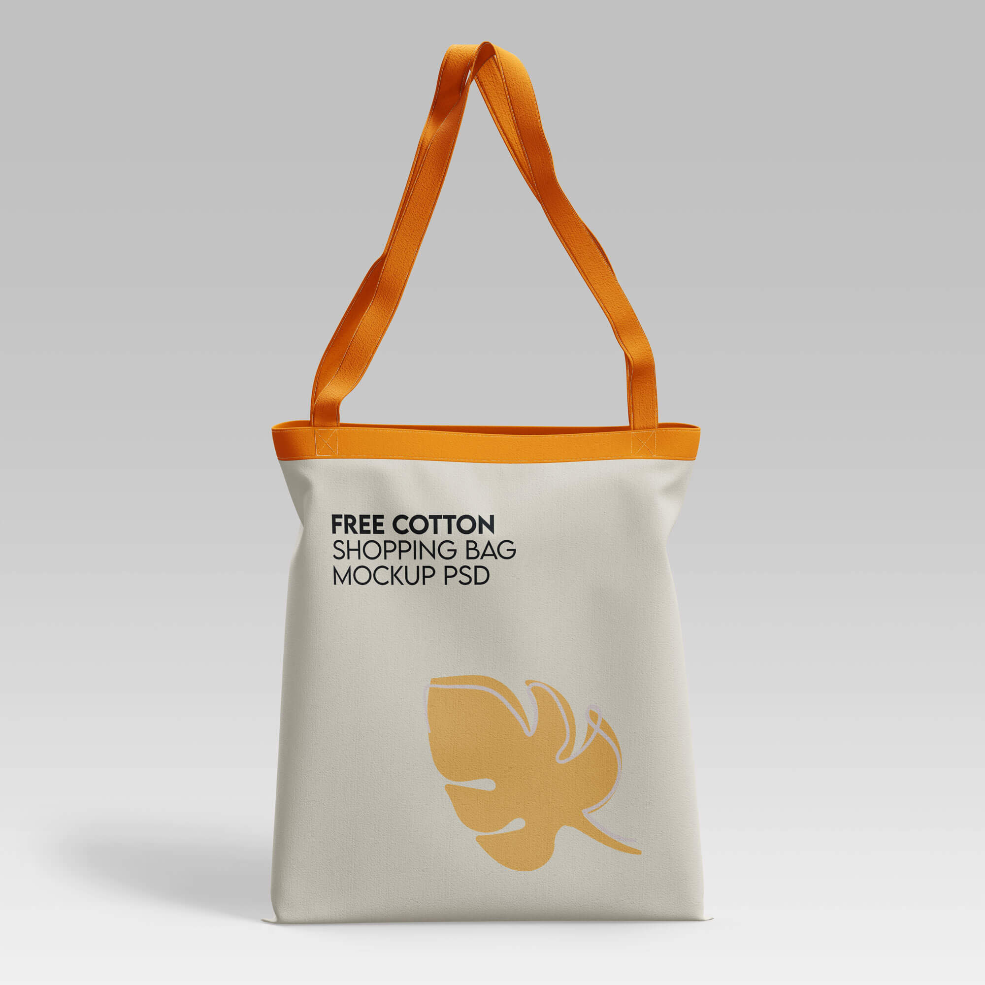 Free Cotton Shopping Bag Mockup PSD 01