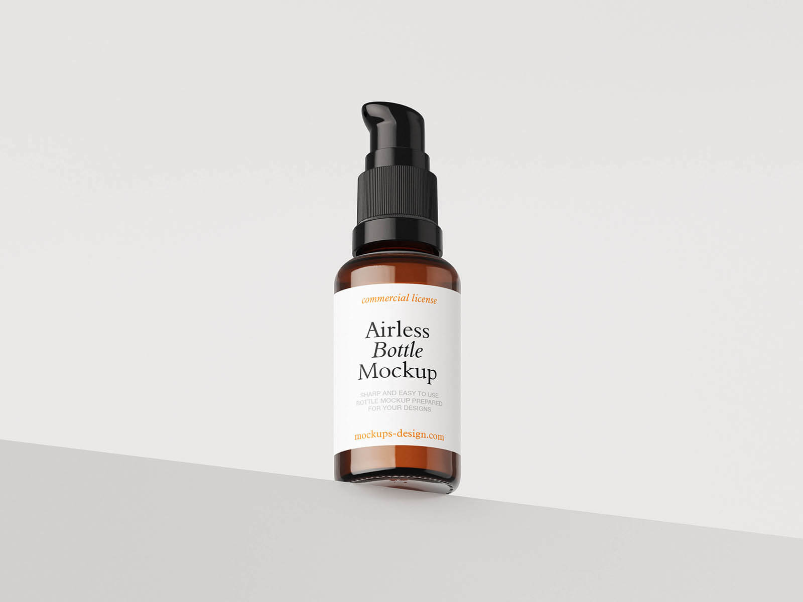 5 Free Airless Pump Bottle Mockup PSD Files5