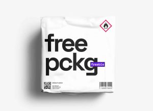 Free Parcel Package Box Mockup