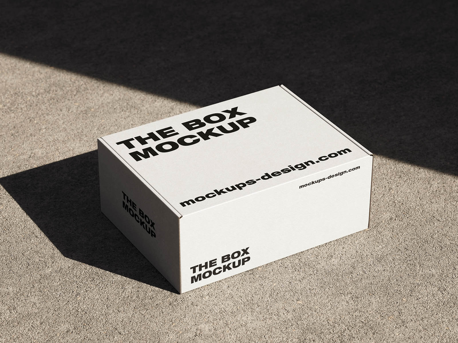3 Free Corrugated Mailer Box Mockup PSD1