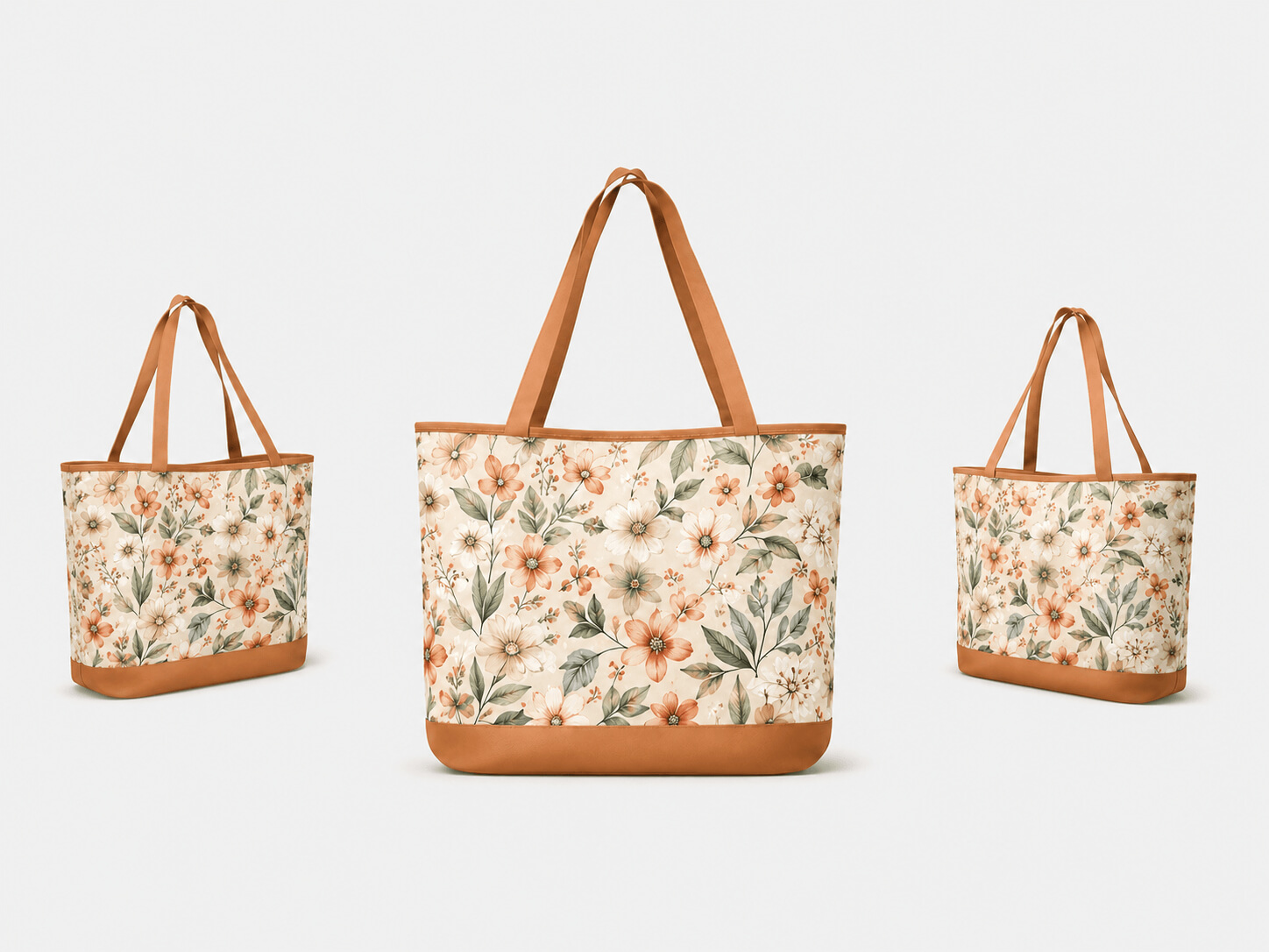 3 Free Tote Bag Mockups PSD for Fashion Branding