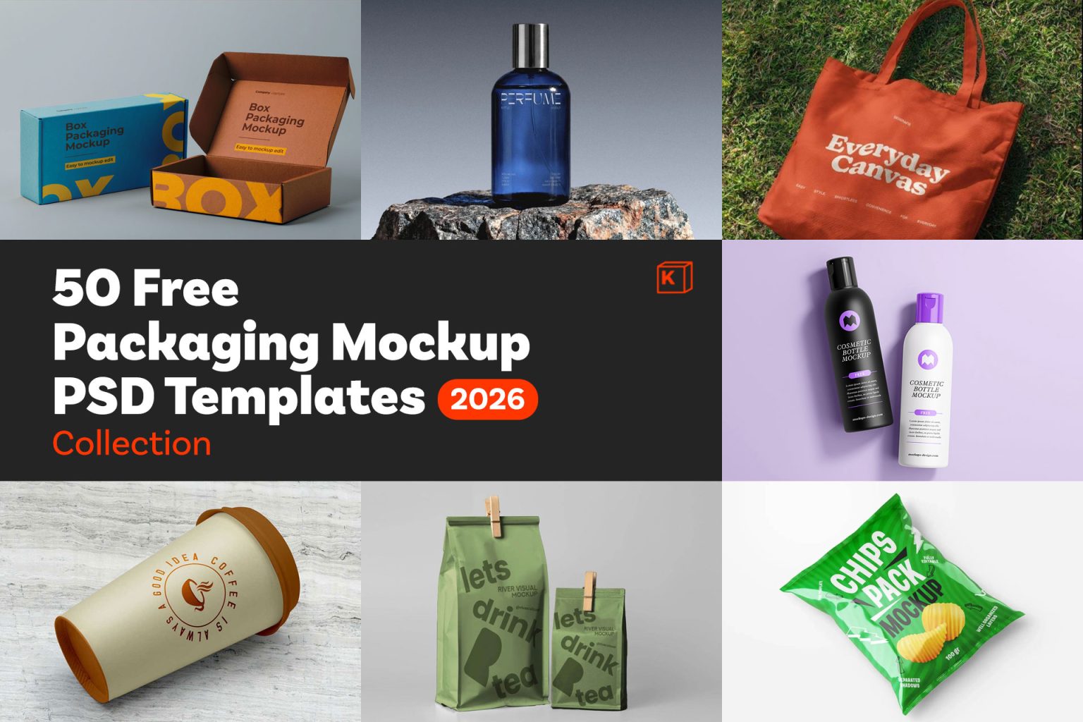 Free Packaging Mockup PSD – 2000+ Templates Download | PackageMockup