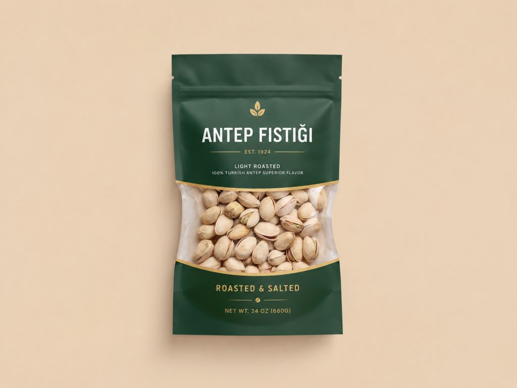 Free Window Pouch Packaging Mockup PSD