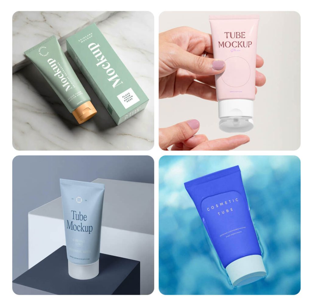 Pacagemockup Free Tube Packaging Mockup PSD Collection