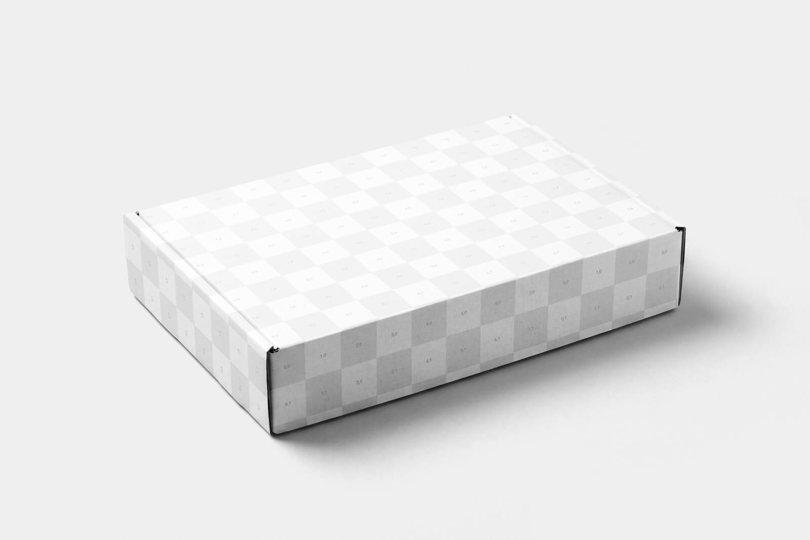 Free Mailer Box Mockup PSD1
